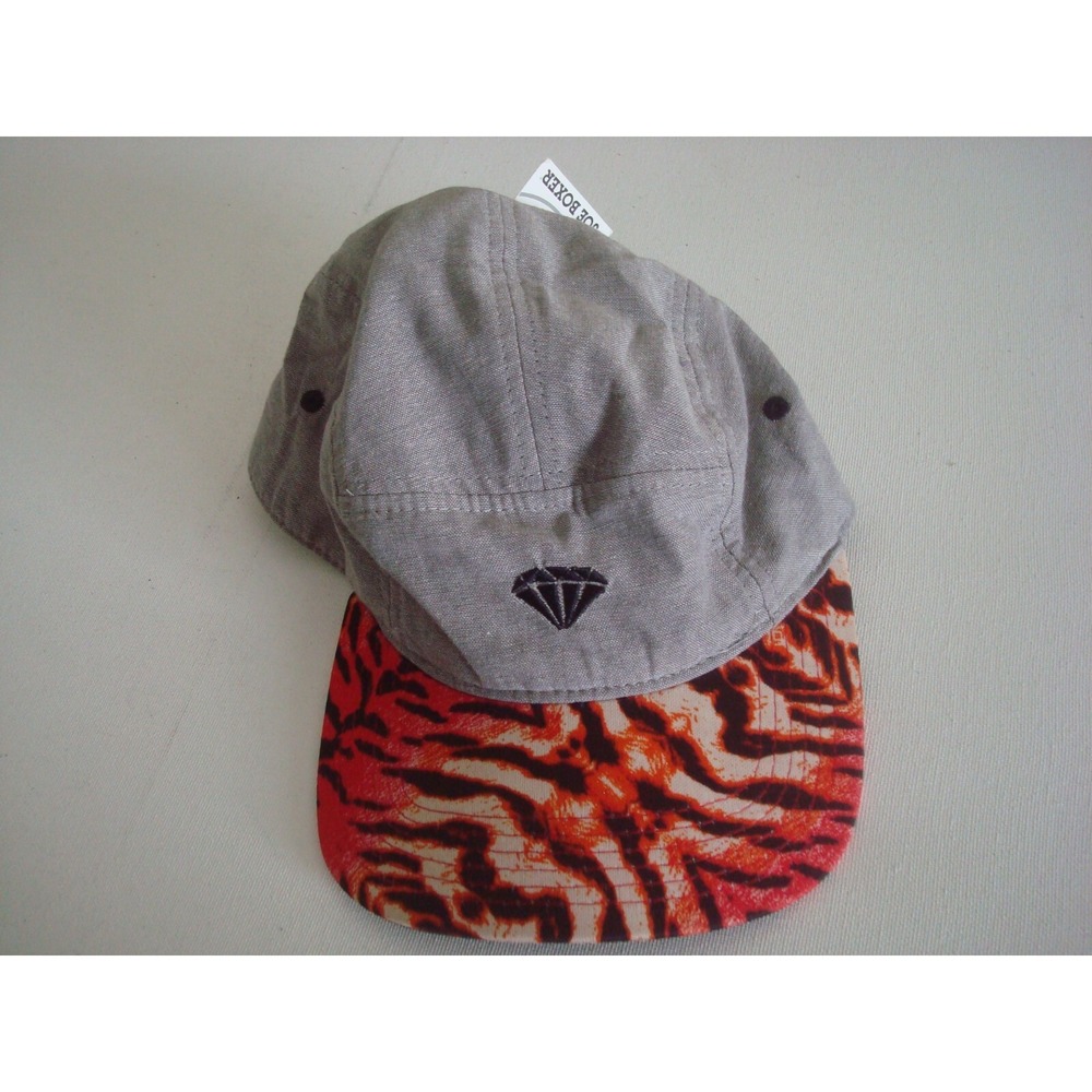 DIAMOND JOE BOXER ZEBRA SNAKE  DEADSTOCK HAT CAP VINTAGE SNAPBACK BX1 BEACH GOLF